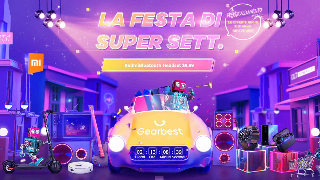 Gearbest festeggia settembre