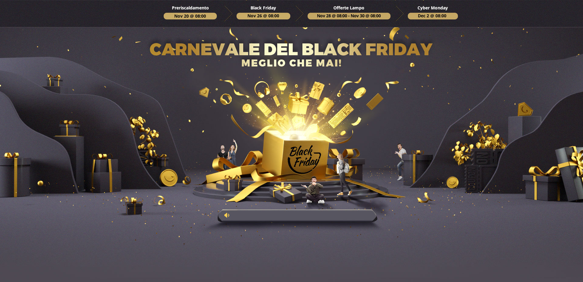 Grandi affari su Gearbest: al via Black Friday e Cyber Monday