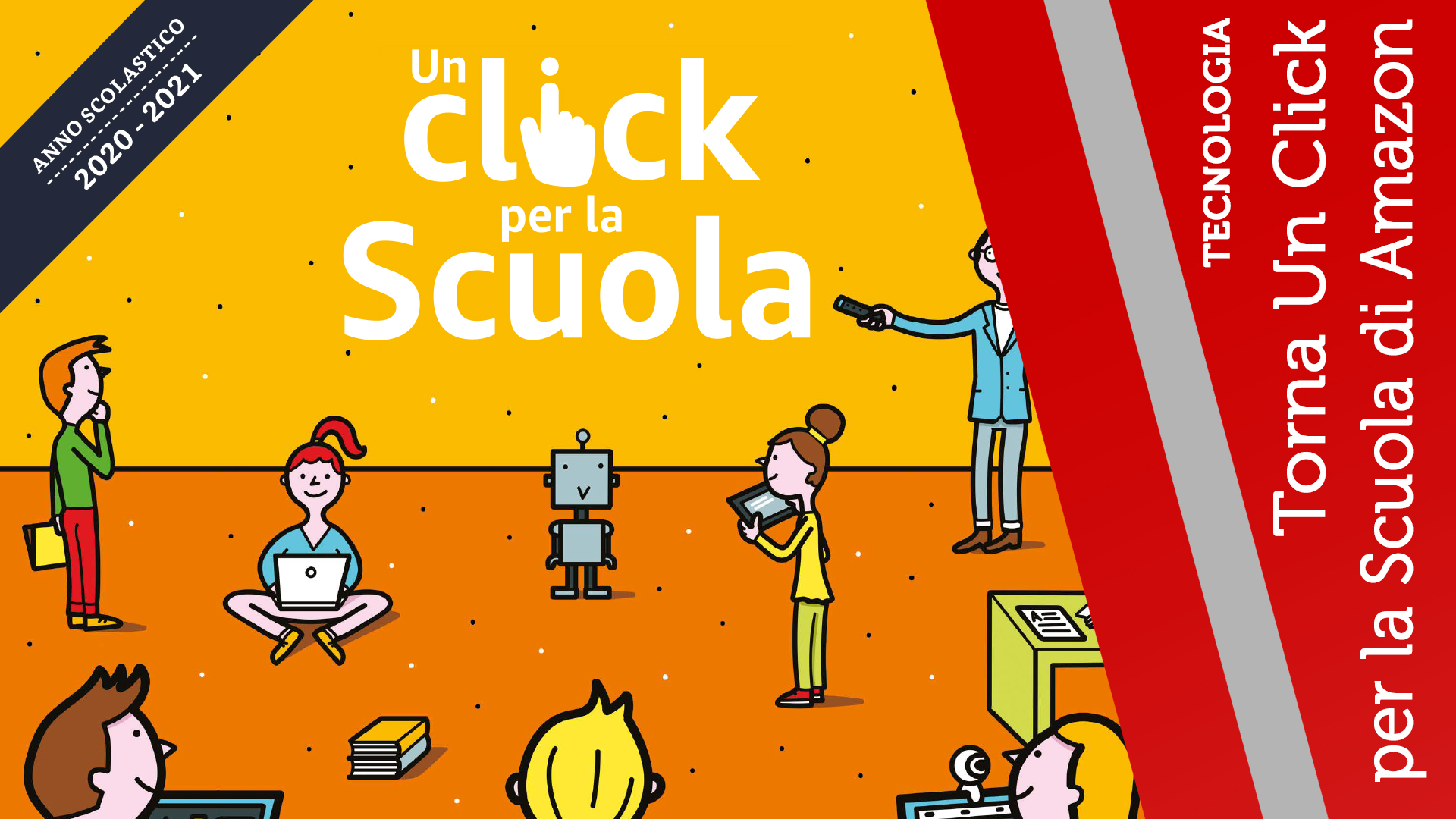 Torna Un Click per la Scuola di Amazon